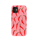 Bubblegum Pink Heatwave iPhone 12 Mini Case