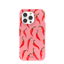 Bubblegum Pink Heatwave iPhone 14 Pro Case
