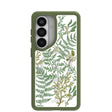 Clear Herbarium Samsung Galaxy S26 Case With Forest Floor Ridge (Magnetic Charging included)
