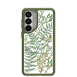 Clear Herbarium Samsung Galaxy S26+(Plus) Case With Forest Floor Ridge (Magnetic Charging included)