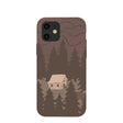 Chocolate Brown Hidden Cabin iPhone 12/ iPhone 12 Pro Case