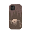 Chocolate Brown Hidden Cabin iPhone 12/ iPhone 12 Pro Case