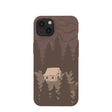 Chocolate Brown Hidden Cabin iPhone 13 Case