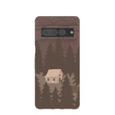 Chocolate Brown Hidden Cabin Google Pixel 7 Pro Case