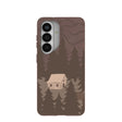 Chocolate Brown Hidden Cabin Samsung Galaxy S26 Case