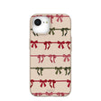 Seashell Holiday Bows iPhone 16e/17e Case