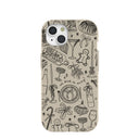 London Fog Holiday Dinner Party iPhone 15 Case
