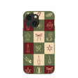 Forest Floor Holiday Squares iPhone 13 Mini Case