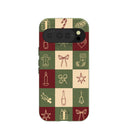 Forest Floor Holiday Squares Google Pixel 10/10 Pro Case