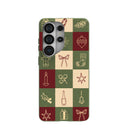 Forest Floor Holiday Squares Samsung Galaxy S26 Ultra Case