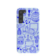 Powder Blue Home for Midnight Samsung Galaxy S23+(Plus) Case