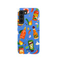 Electric Blue Hot Stuff Samsung Galaxy S22 Case