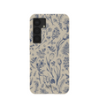 London Fog Indigo Bouquet Samsung Galaxy S25 Case