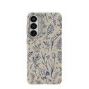 London Fog Indigo Bouquet Samsung Galaxy S26+(Plus) Case