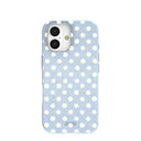 Powder Blue Indigo Dots iPhone 17 Case