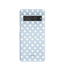 Powder Blue Indigo Dots Google Pixel 7 Pro Case