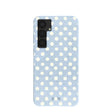 Powder Blue Indigo Dots Samsung Galaxy S25+(Plus) Case