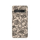 Seashell Inked Blooms Google Pixel 7 Case