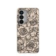 Seashell Inked Blooms Samsung Galaxy S26 Case