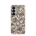 Seashell Inked Blooms Samsung Galaxy S26 Case