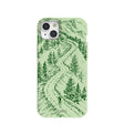 Sage Green Into the Mountains iPhone 15 Plus Case