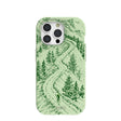 Sage Green Into the Mountains iPhone 15 Pro Case