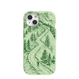 Sage Green Into the Mountains iPhone 15 Case