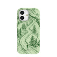 Sage Green Into the Mountains iPhone 17 Case