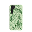 Sage Green Into the Mountains Samsung Galaxy S25+(Plus) Case