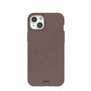 Chocolate Brown iPhone 14 Plus Case