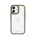 Clear iPhone 17 Case with Forest Floor Ridge (MagSafe Included)