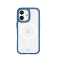 Clear iPhone 17 Case with True Blue Ridge (MagSafe Included)