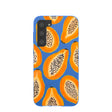 Electric Blue Juicy Papayas Samsung Galaxy S23+(Plus) Case