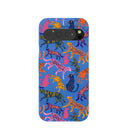 Electric Blue Jungle Cat Google Pixel 9 Pro XL Case