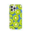 Electric Blue Kiwi Slices iPhone 14 Pro Max Case