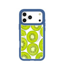 Clear Kiwi Slices iPhone 17 Pro Max Case With True Blue Ridge (MagSafe included)