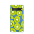 Electric Blue Kiwi Slices Google Pixel 7 Case