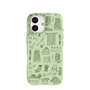 Sage Green Knit Nook iPhone 17 Case