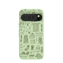 Sage Green Knit Nook Google Pixel 10/10 Pro Case