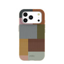 London Fog Knitted Patchwork iPhone 17 Pro Case