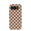 Chocolate Brown Latte Check Google Pixel 10a Case