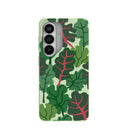 Sage Green Leafy Greens Samsung Galaxy S26 Case