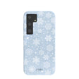 Powder Blue Let it Snow Samsung Galaxy S24 Case