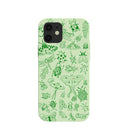 Sage Green Linear Entomology iPhone 12/ iPhone 12 Pro Case