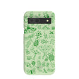 Sage Green Linear Entomology Google Pixel 8a Case