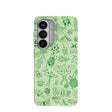 Sage Green Linear Entomology Samsung Galaxy S26 Case