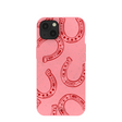 Bubblegum Pink Lucky Horseshoe iPhone 13 Case