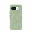 Sage Green Lushy Leaves Google Pixel 10a Case