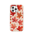 Seashell Maple Leaf iPhone 14 Pro Case