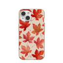 Seashell Maple Leaf iPhone 14 Case